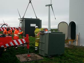 Leaking transformer was causing an environmental and safety hazard Leaking transformer was causing an environmental and safety hazard